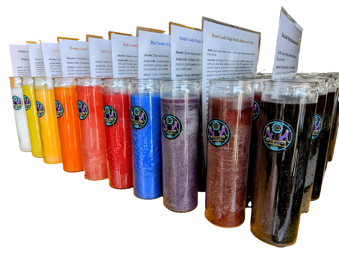 Candles: 7 day Ritual (choose color)