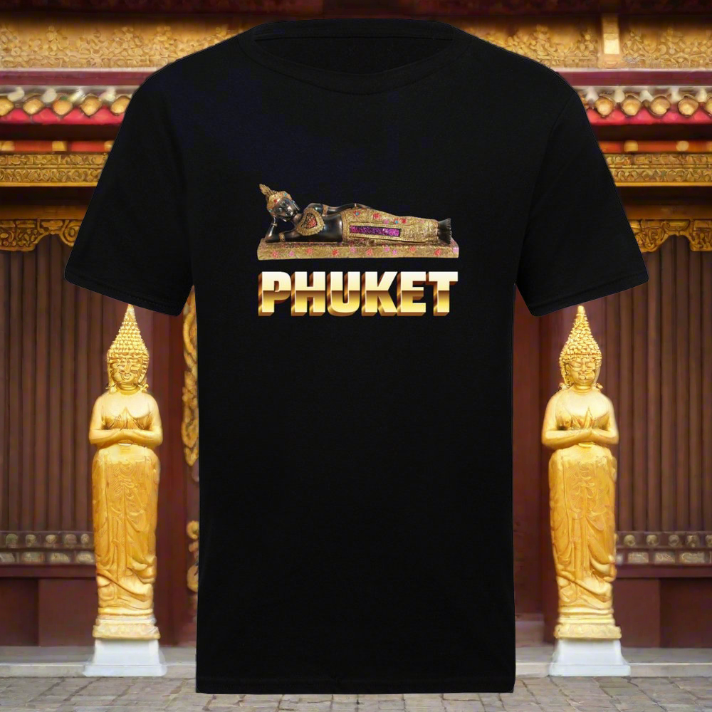 Buddha Phuket Soft T-Shirt (Black)