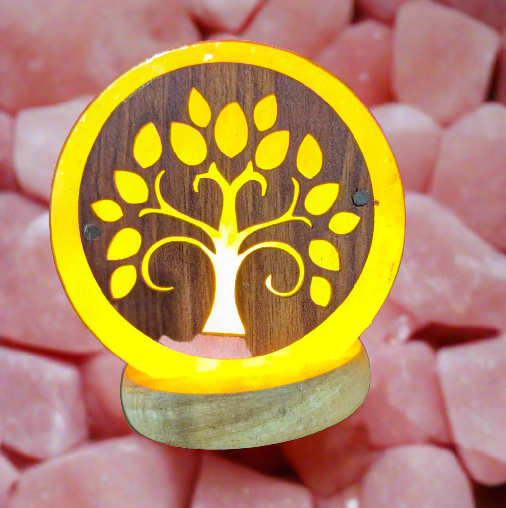 Himalayan Pink Salt Lamp (4 inches tall & wide)
