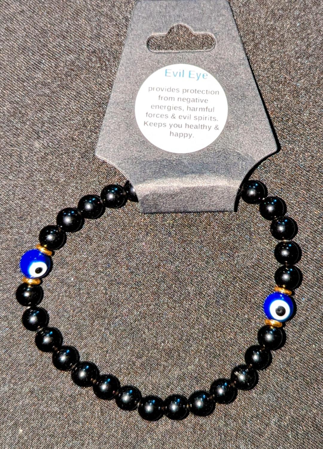 Evil Eye Tourmaline Bracelet