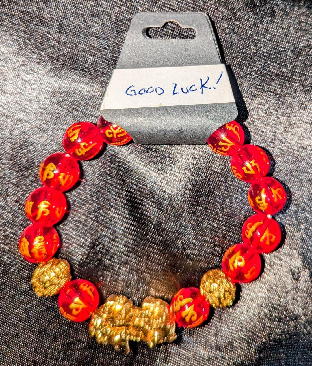 Good Luck Bracelet (10mm. beads)