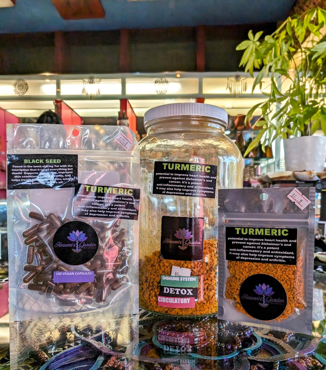 Black Seed & Turmeric Capsules (100 vegan 475 mg.)