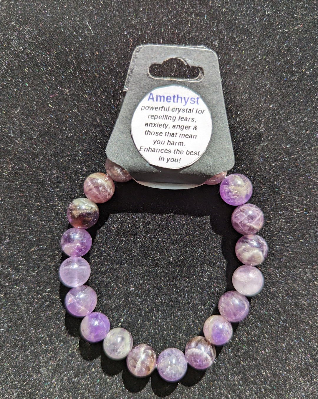 Amethyst Crystal Bracelet