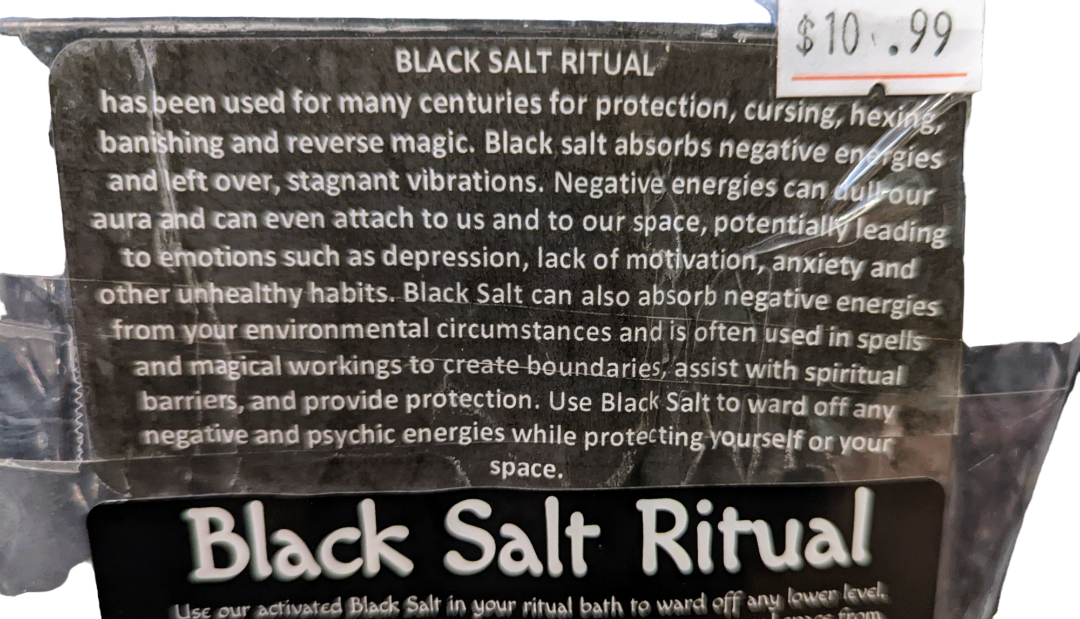 Black Salt Ritual