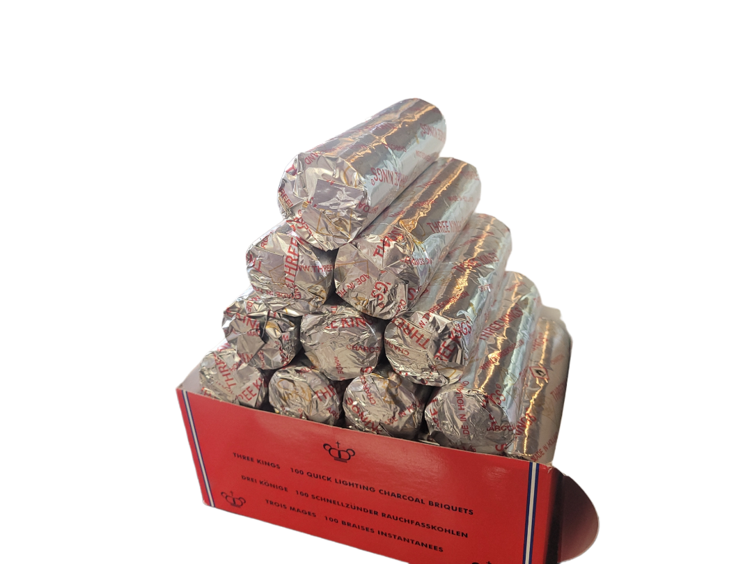 Charcoal Tablets Stacked