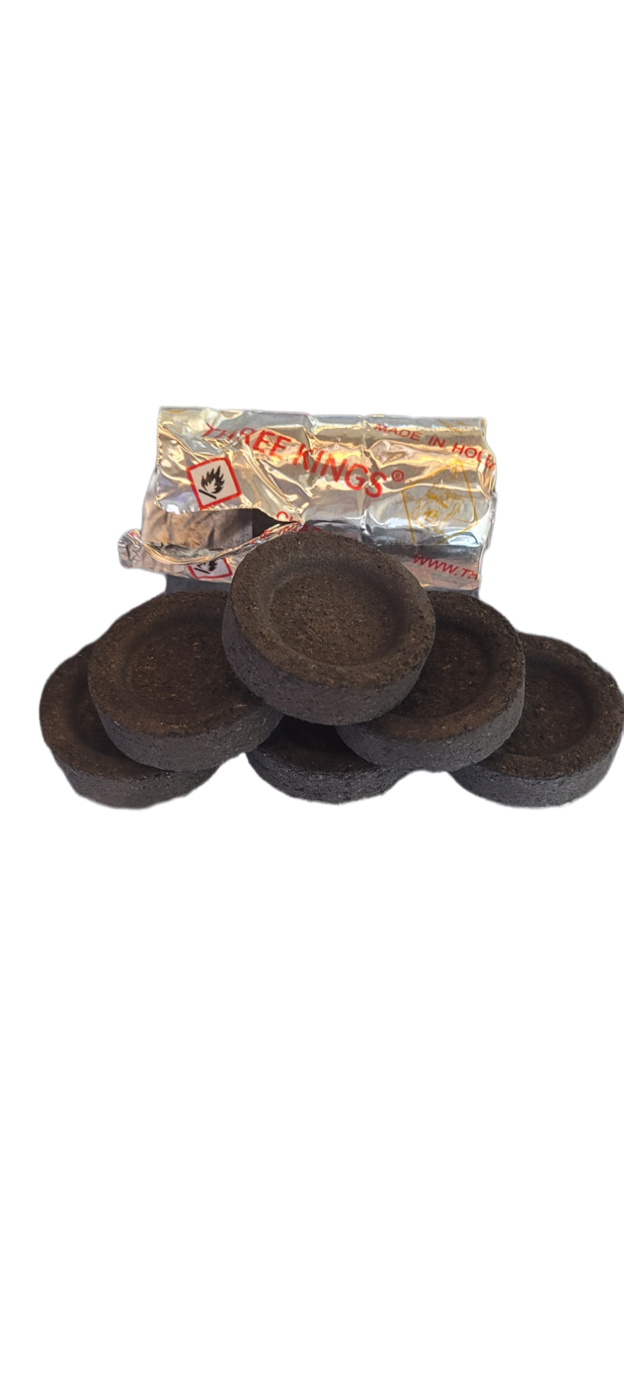 Charcoal Tablets unwrapped
