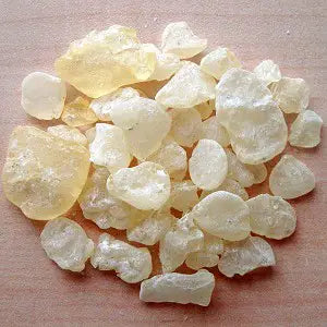 Amber White resin